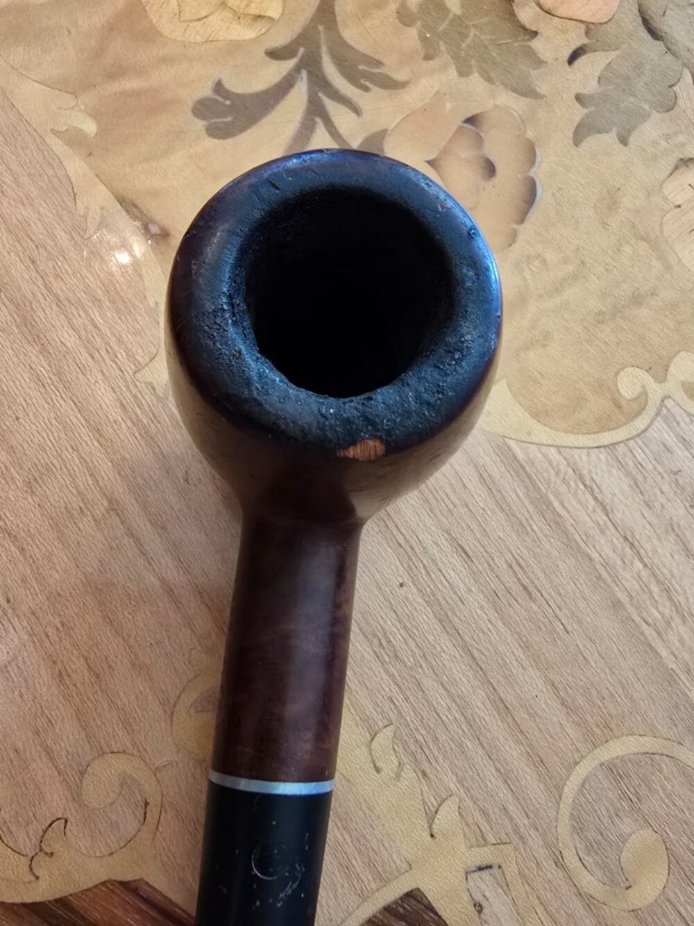 Lord Waverly - Selected Briar, Vintage Wood Pipe, Classic Bent Billiard - Picture 5 of 8